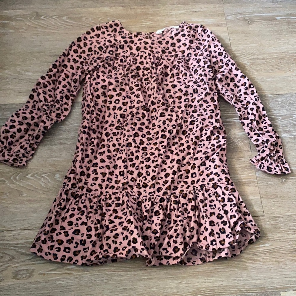 Leopard print dress